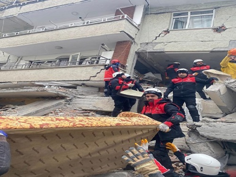 Kayapınar AFAD Ekibi Arama-Kurtarma Çalışmalarına Katıldı